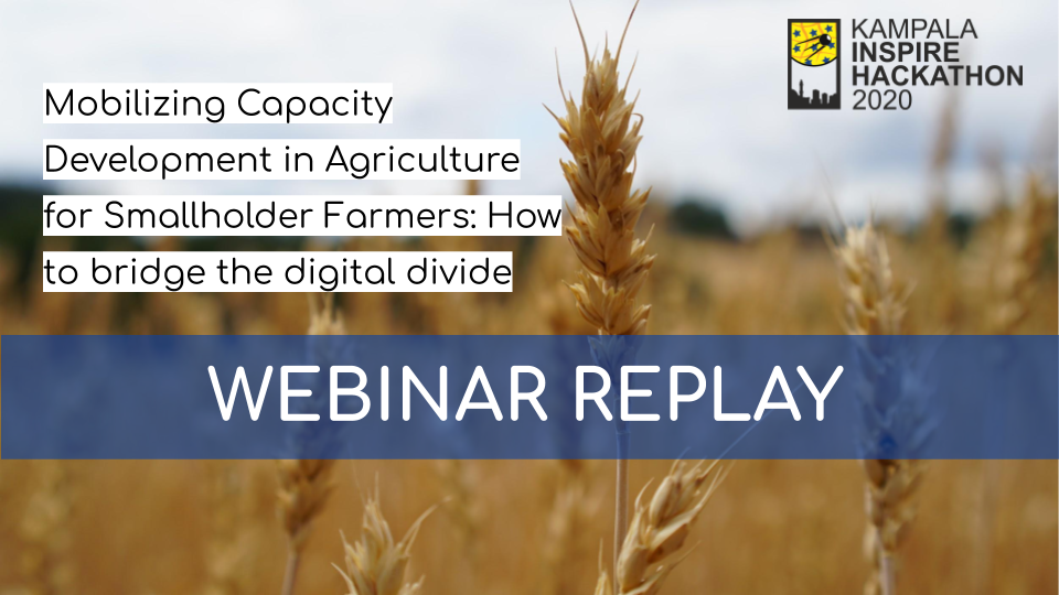 Webinar Recording: Mobilizing Capacity Development in Agriculture for Smallholder Farmers: How to bridge the digital divide