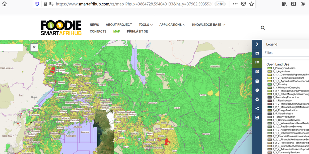 Maps on SmartAfriHub - Tools for a new way of Citizens Science