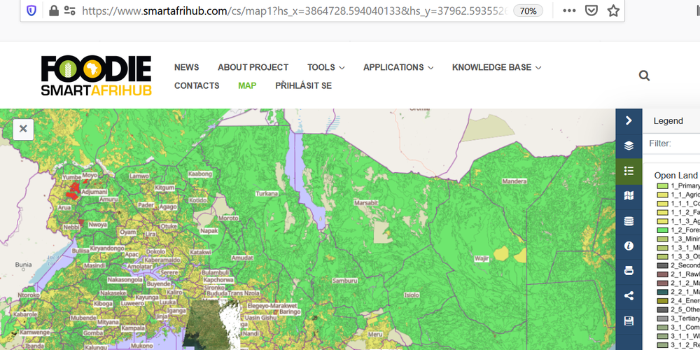 Maps on SmartAfriHub - Tools for a new way of Citizens Science